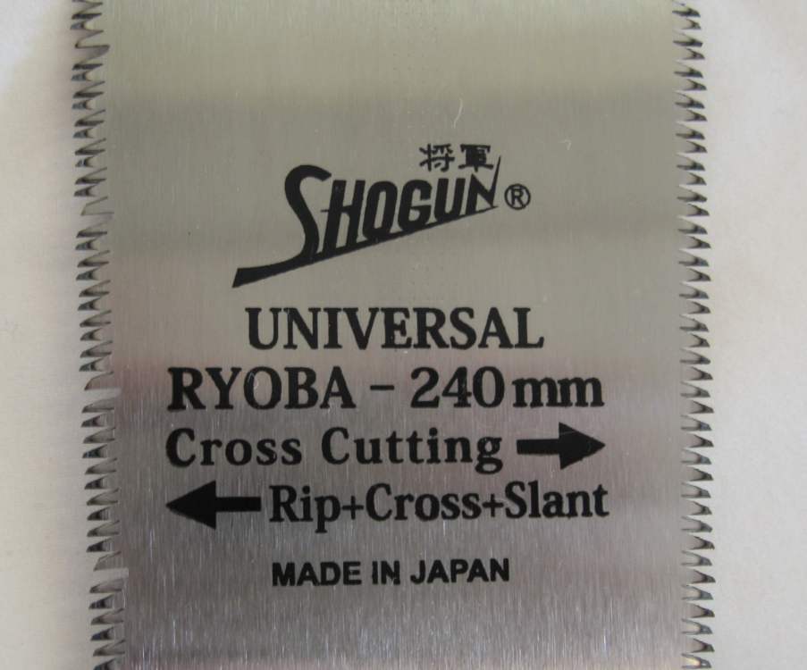 Ryoba 240mm Shogun kapp/kløv