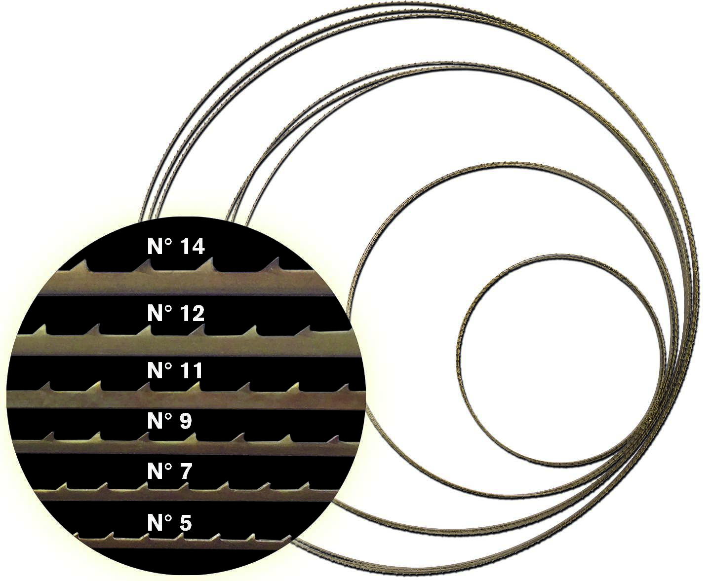 Pegas båndsagblad no 14 3,0mm