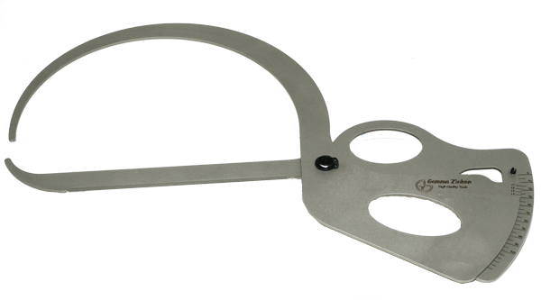 Tykkelsesmåler sakseform 310 x 490 mm