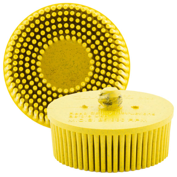 Merlin QC børste medium gul 50mm