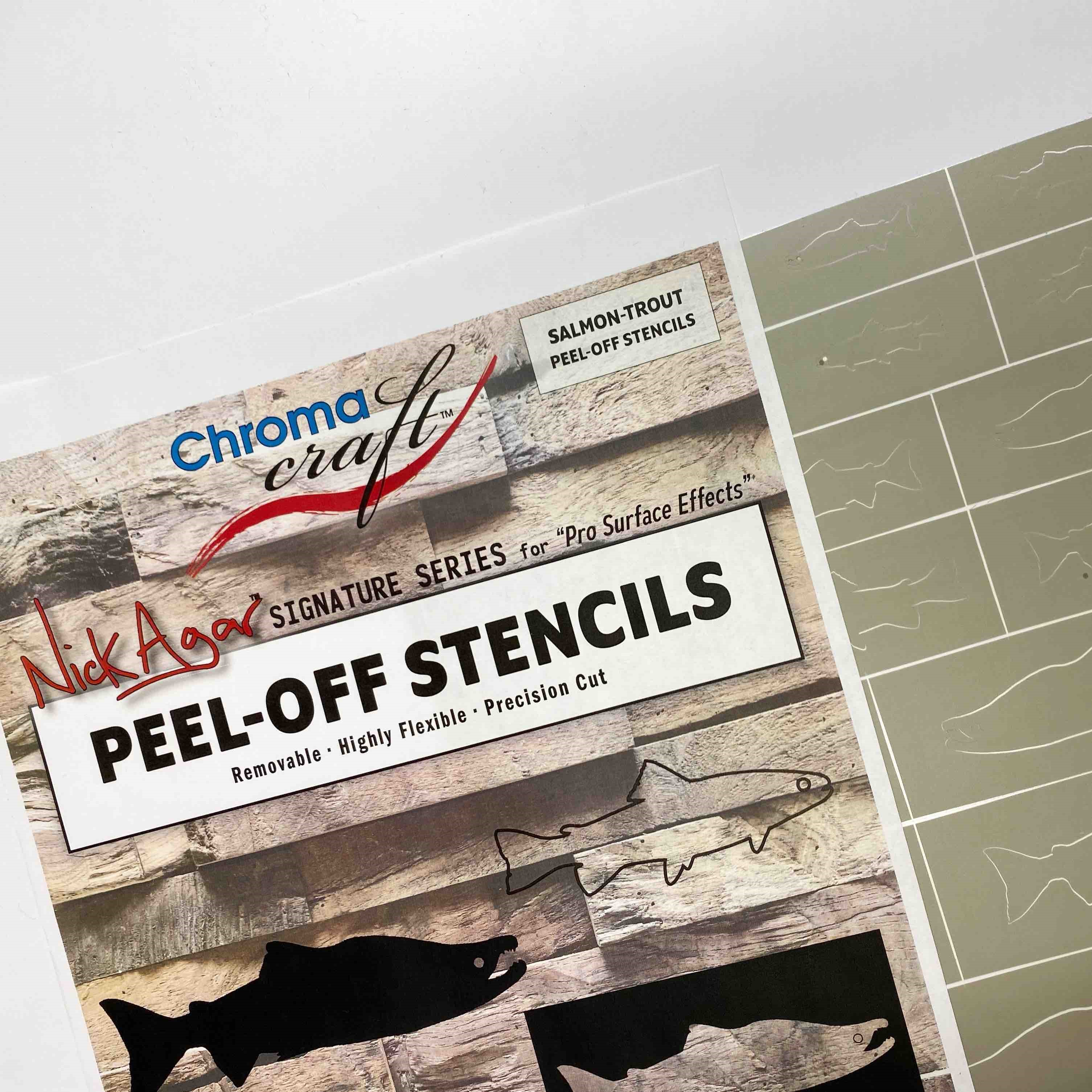 CC Sjablong Laks/ørret Nick Agar