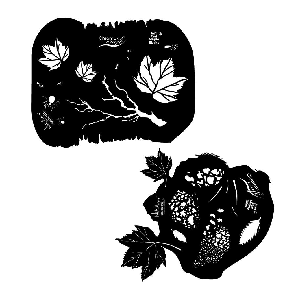 CC Sjablong Red Maple 2 stk Infil Nick Agar