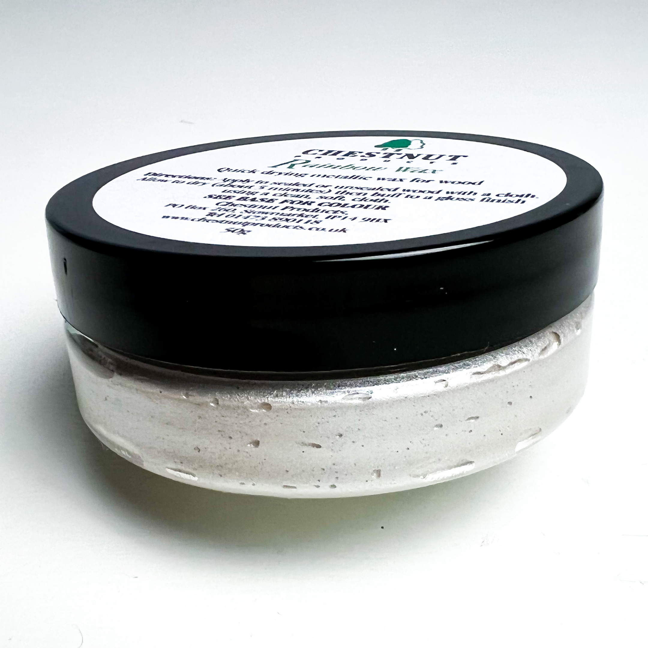 Chestnut Rainbow wax Ivory