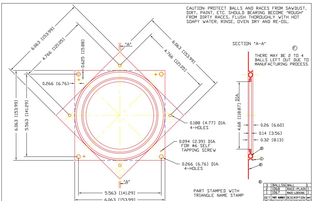 Lazy susan kulelager 3
