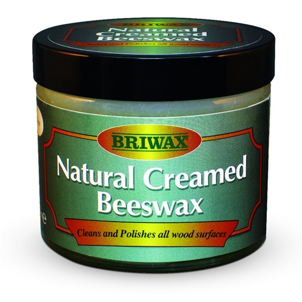 Briwax natural creamed Beeswax 250ml klar
