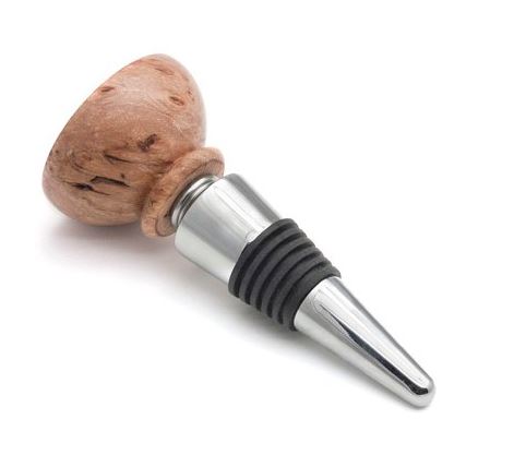 Flaskekork kombinert med åpner innvendig