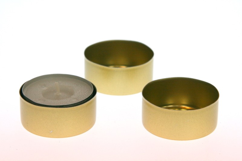 Lysholder messing 40mm 3 stk