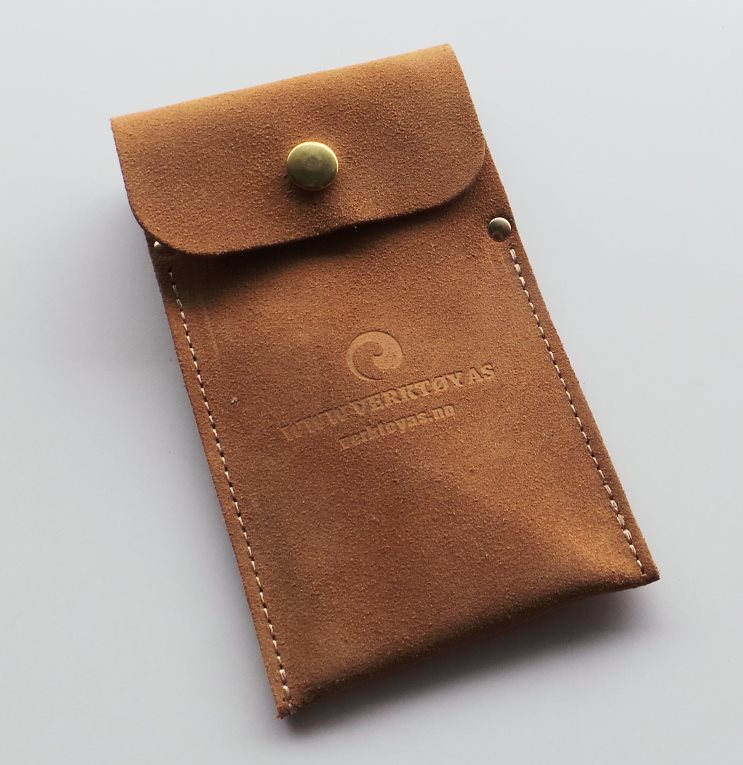 Siklings lærpose for 4 stk