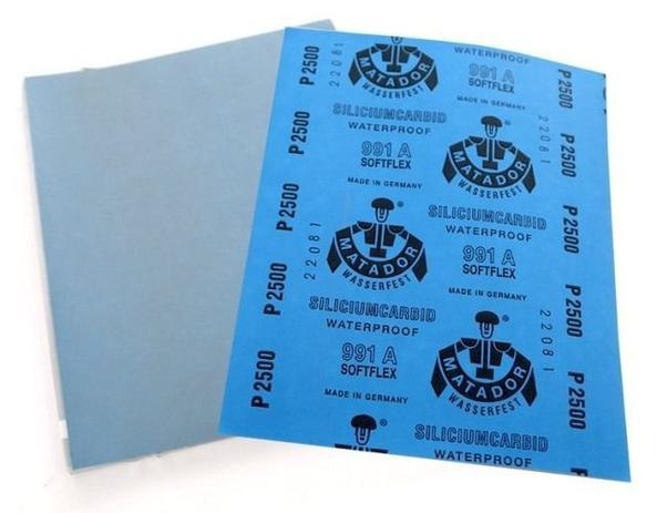 Våtslipeark 230x280mm K1200 SAITAC-S