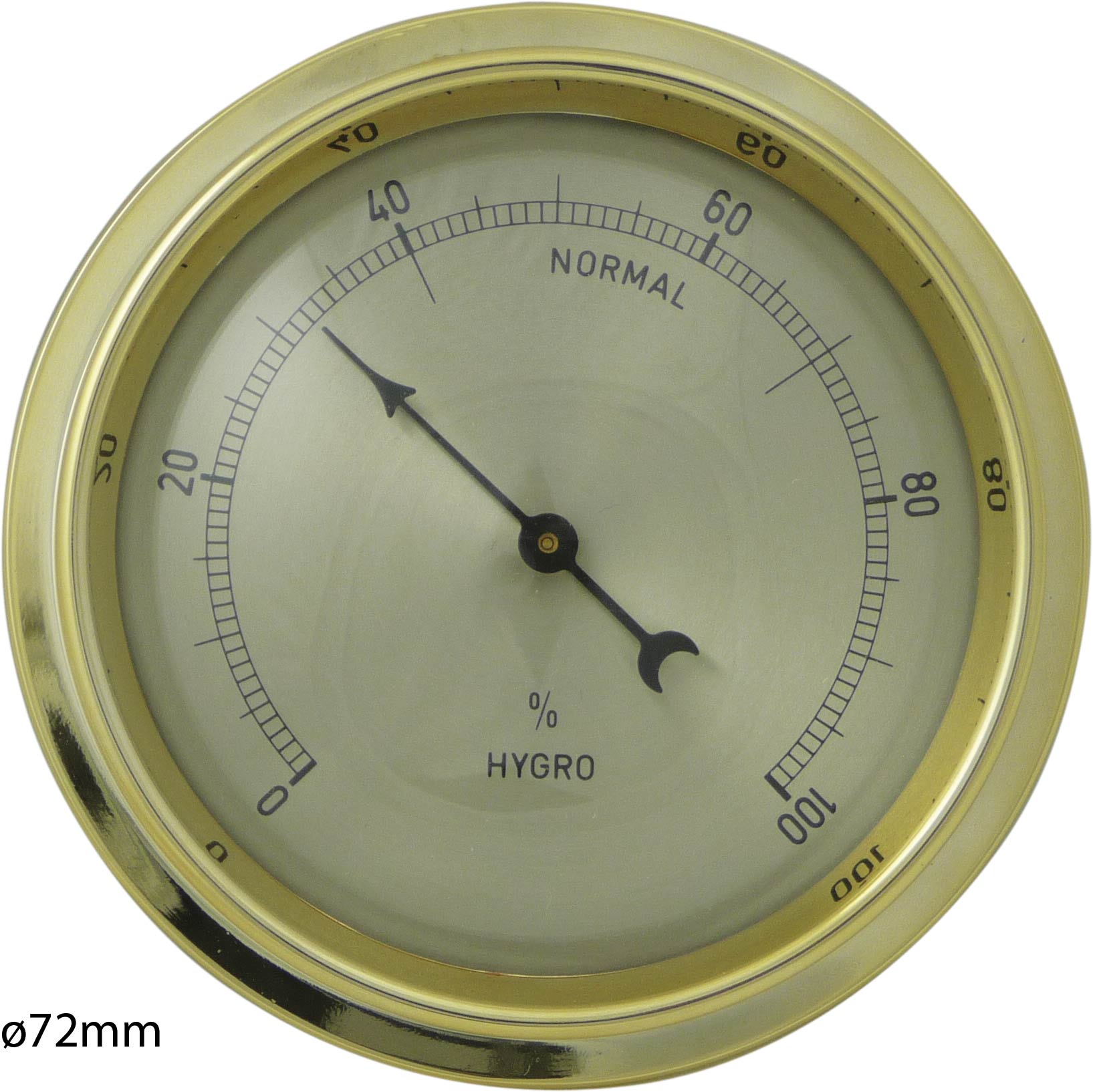 Hygrometer ø72 mess flens øf56