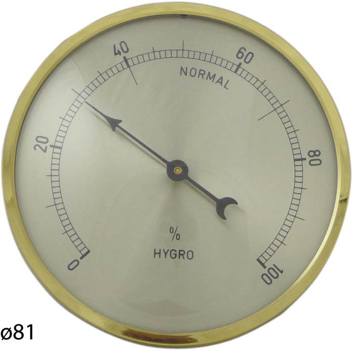 Hygrometer ø81 mess øf56