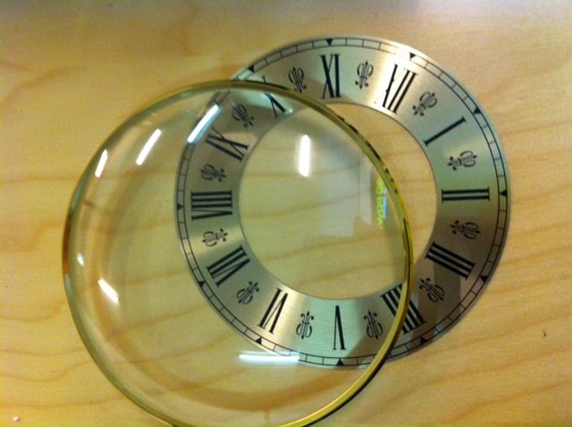 Tallskive glass ø160 uten tall