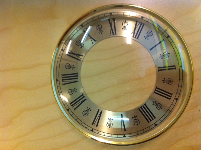 Tallskive glass ø160 uten tall