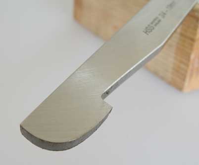 Sideskrapejern 19mm rund HCT120