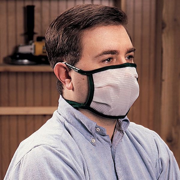 Dust-bee-gone støvmaske medium blå