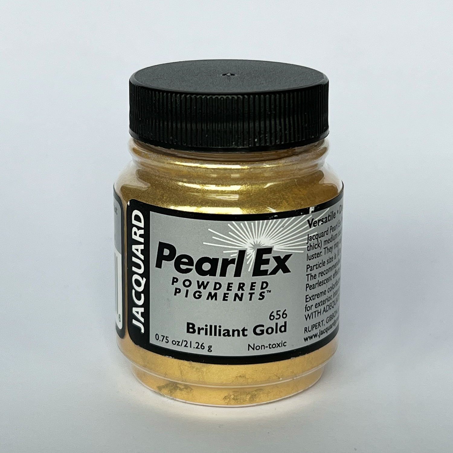 Pearl Ex fargepulver 656 Brilliant Gold 21g