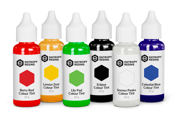 Entropy resin farger 6 stk VIVID