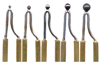 Razertip sett ball ø 0,8-2,4mm