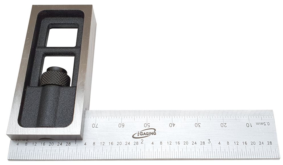 Presisjonsvinkel 100mm Igaging mm/tommer