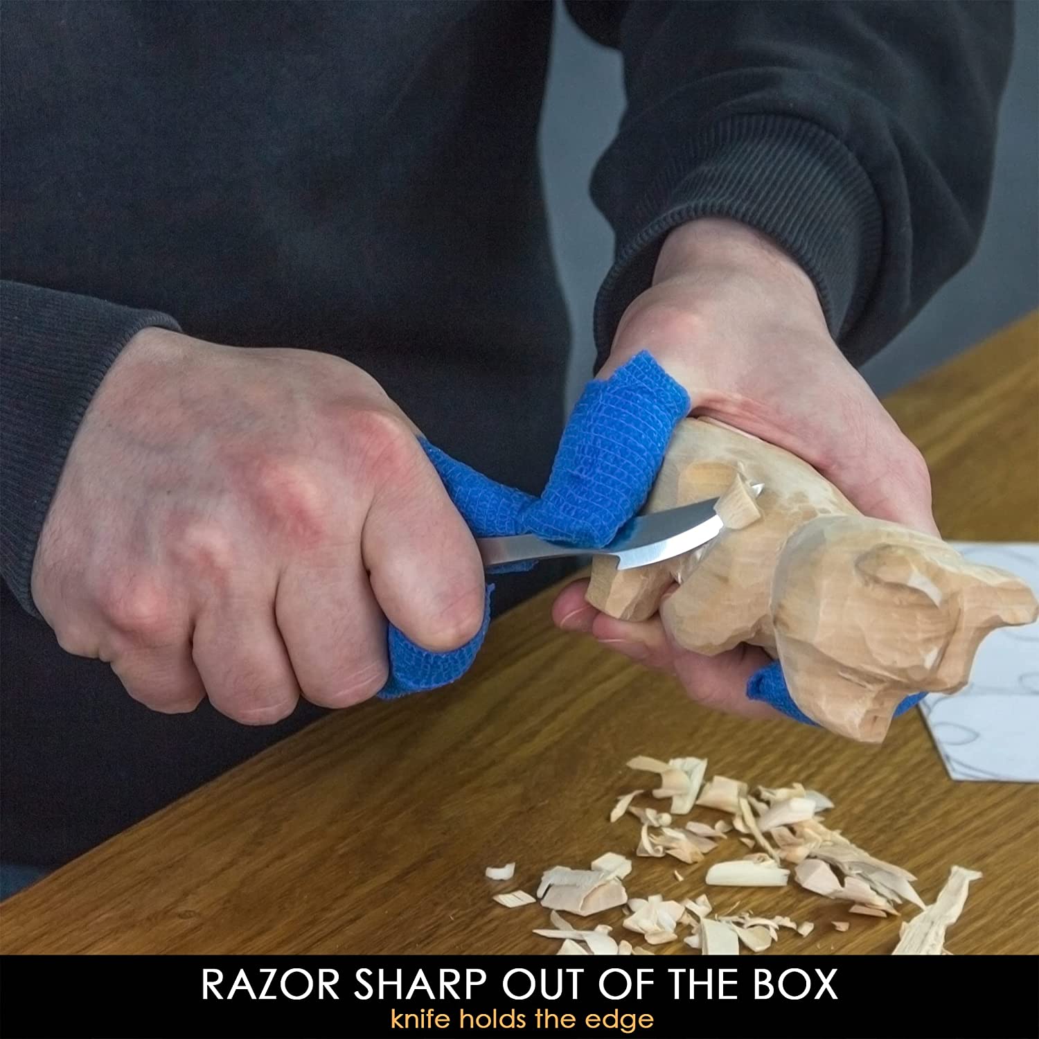 Beavercraft spikkesett Bamse m/kniv og emne m.m.