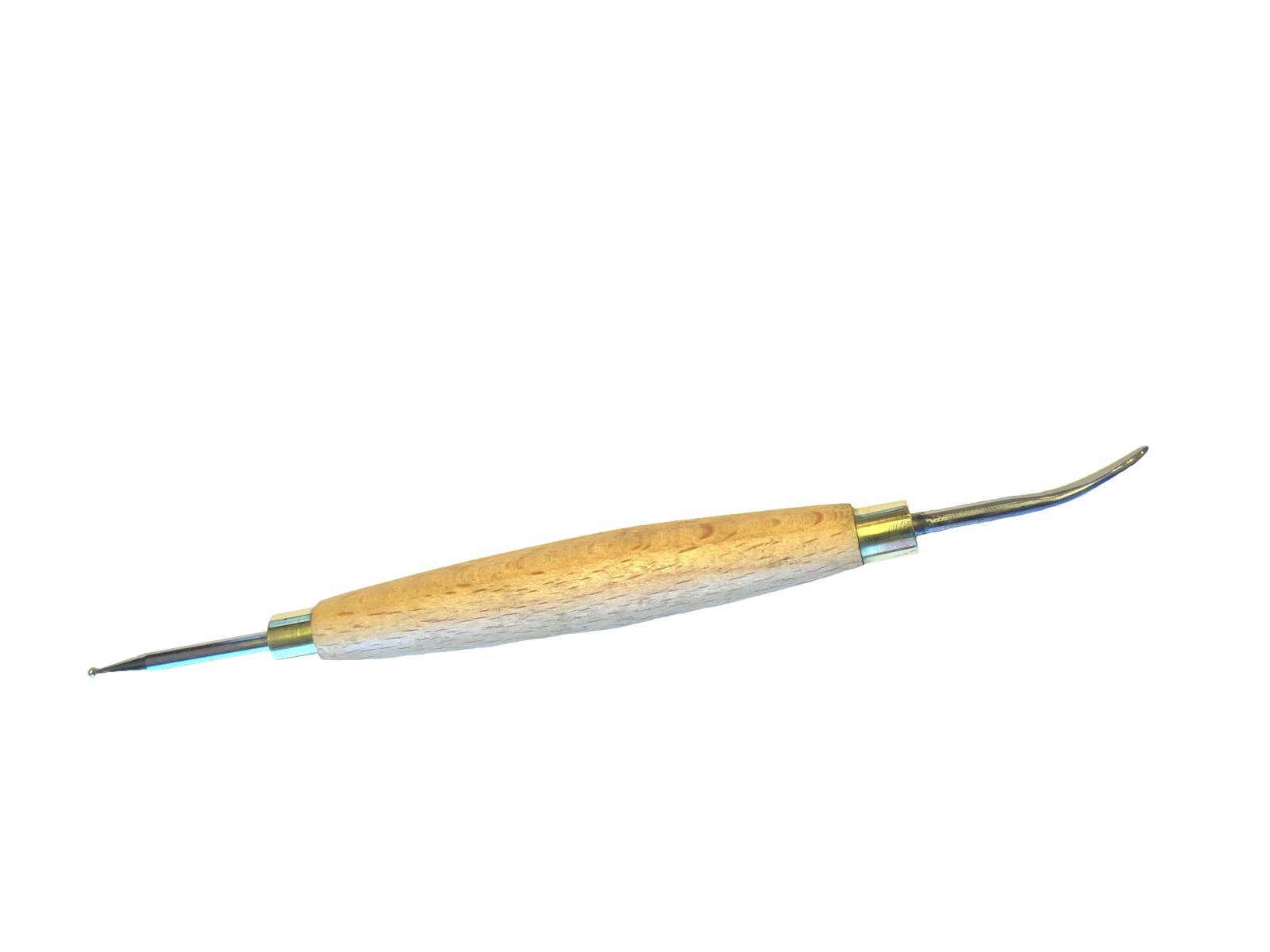 Pregepinne gyldenlær polert