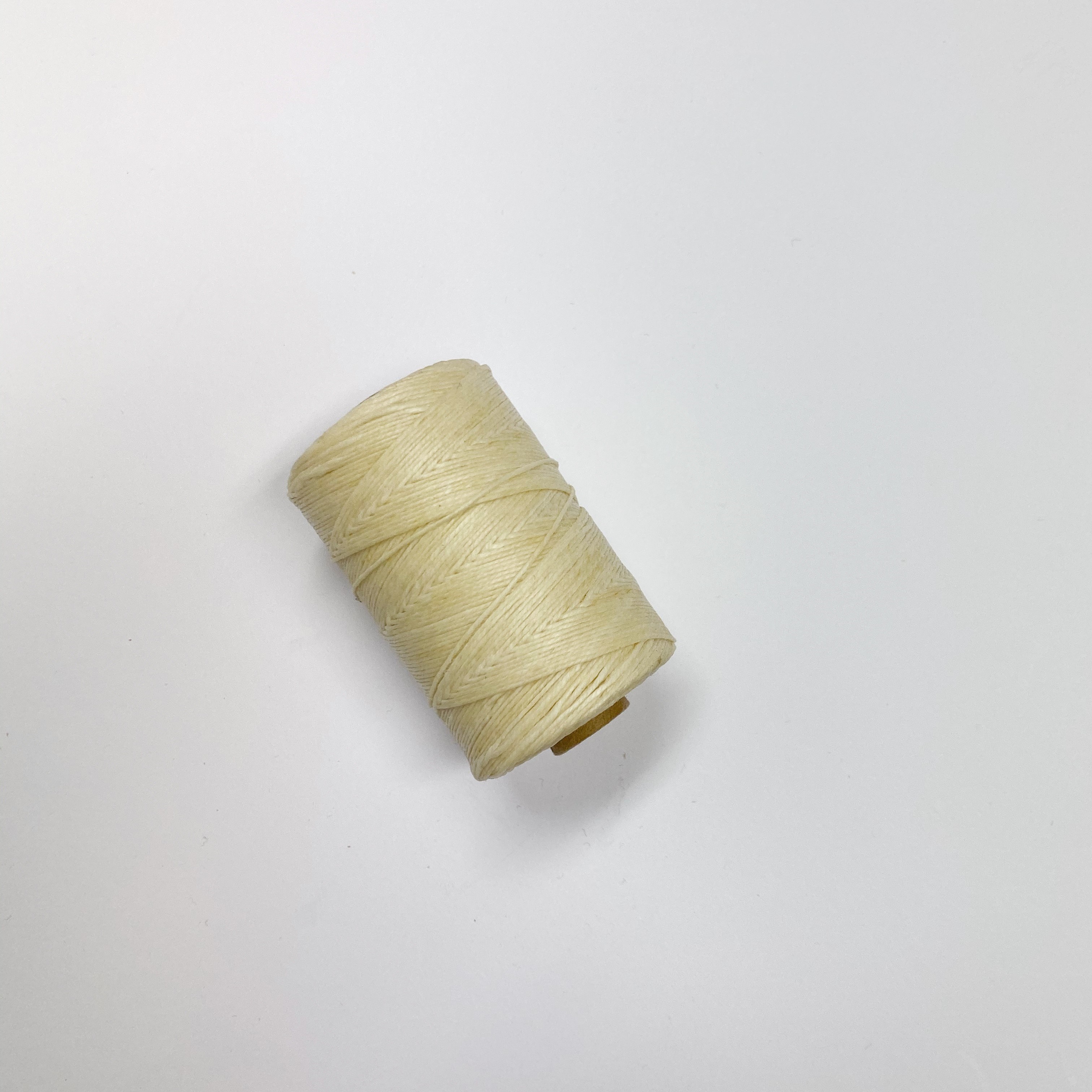 Lintråd vokset natur 50gr