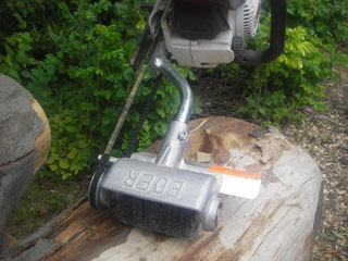 Eder stålbørste ERB1 forsats reimdrift