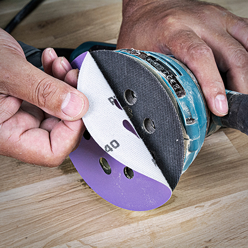 Trend pussedisk ø125 k120 alu ox. 10 stk