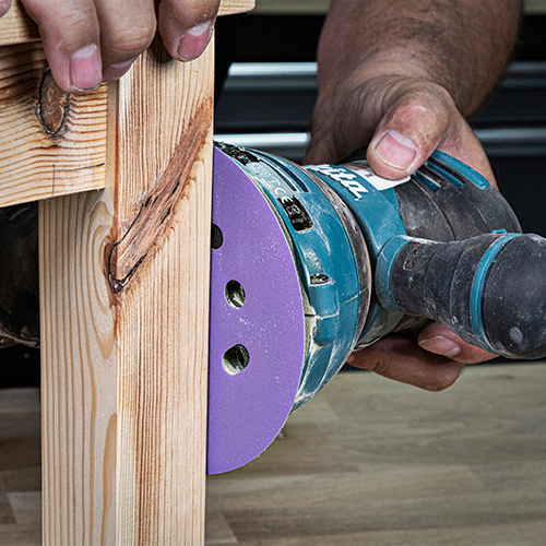 Trend pussedisk ø125 k180 alu ox 10 stk