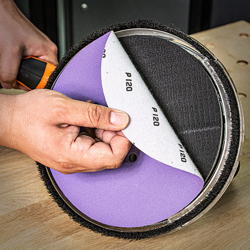 Trend pussedisk ø225 k80 zirc 10 stk