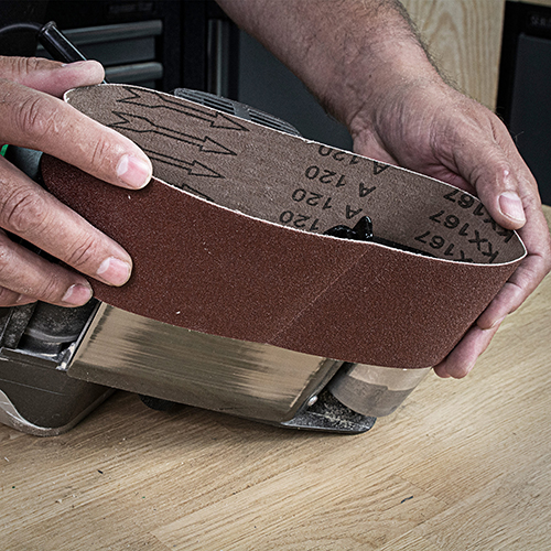 Trend pussebånd 100x610 k80 alu ox 3 stk