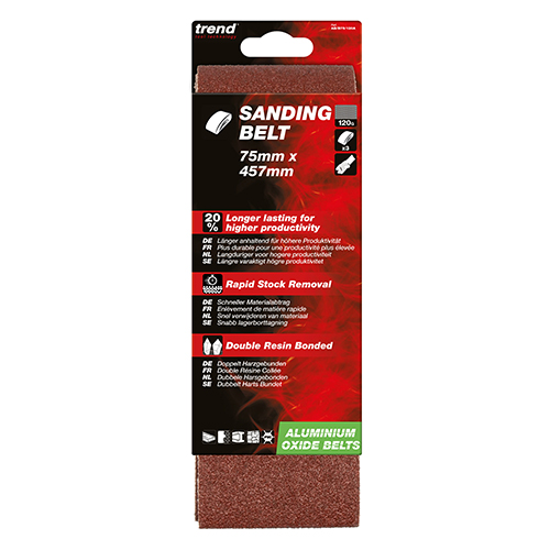 Trend pussebånd 75x533 K120 alox 3stk