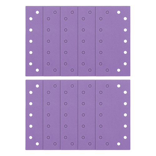 Trend pusseark 115x230 k120  alu ox 10 stk