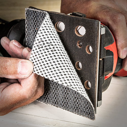 Trend pusseark 115x115 k120 mesh 5stk