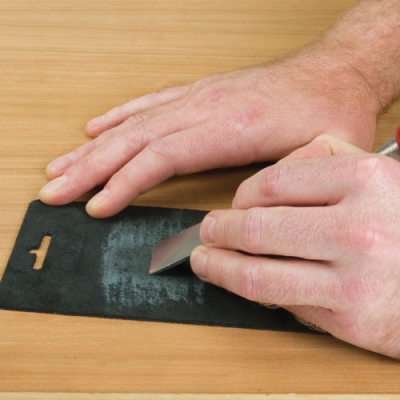 Trend Brynepasta og lærstropp for diamantbryner