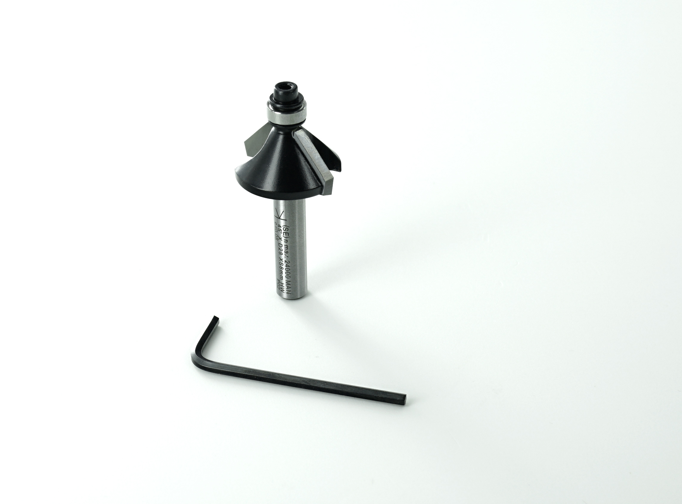 ENT fresestålsett 30dl ø8mm