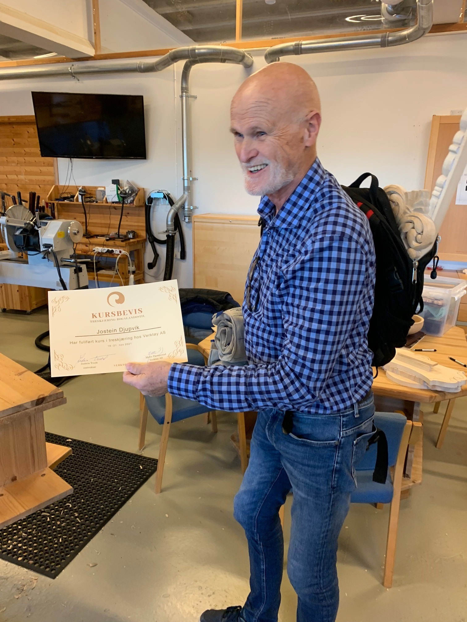 Treskjæringskurs m/Jostein Tvedt 1-2-3 Nov 2024