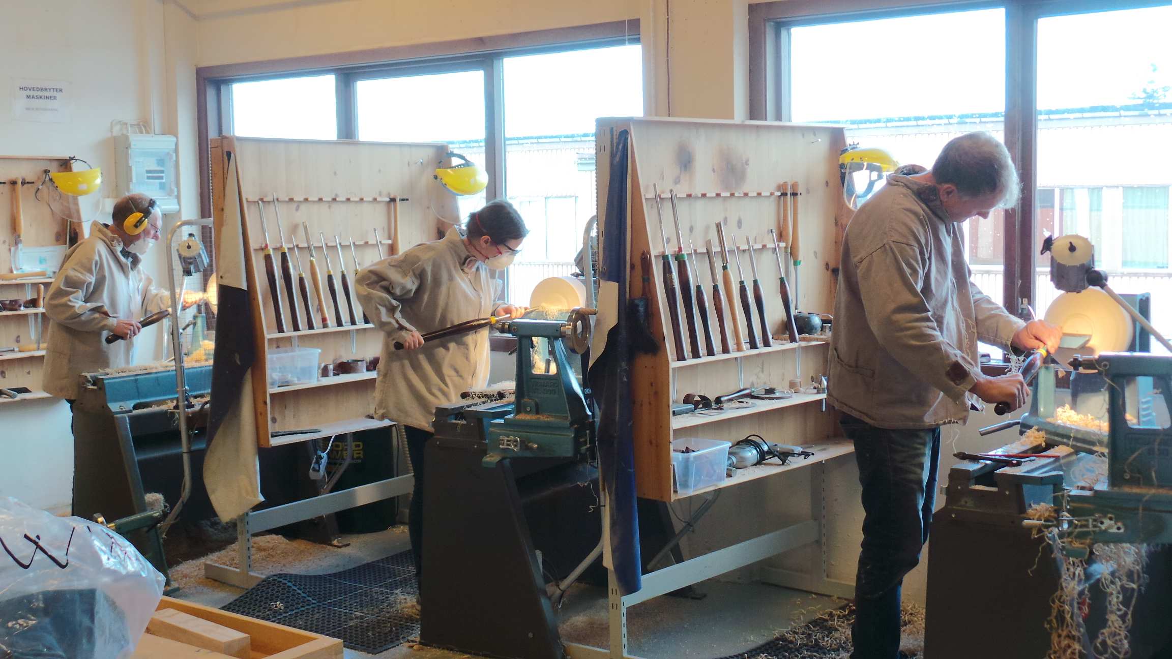 Nybegynnerkurs i tredreiing, 25-26-27 oktober 2024 Stavanger