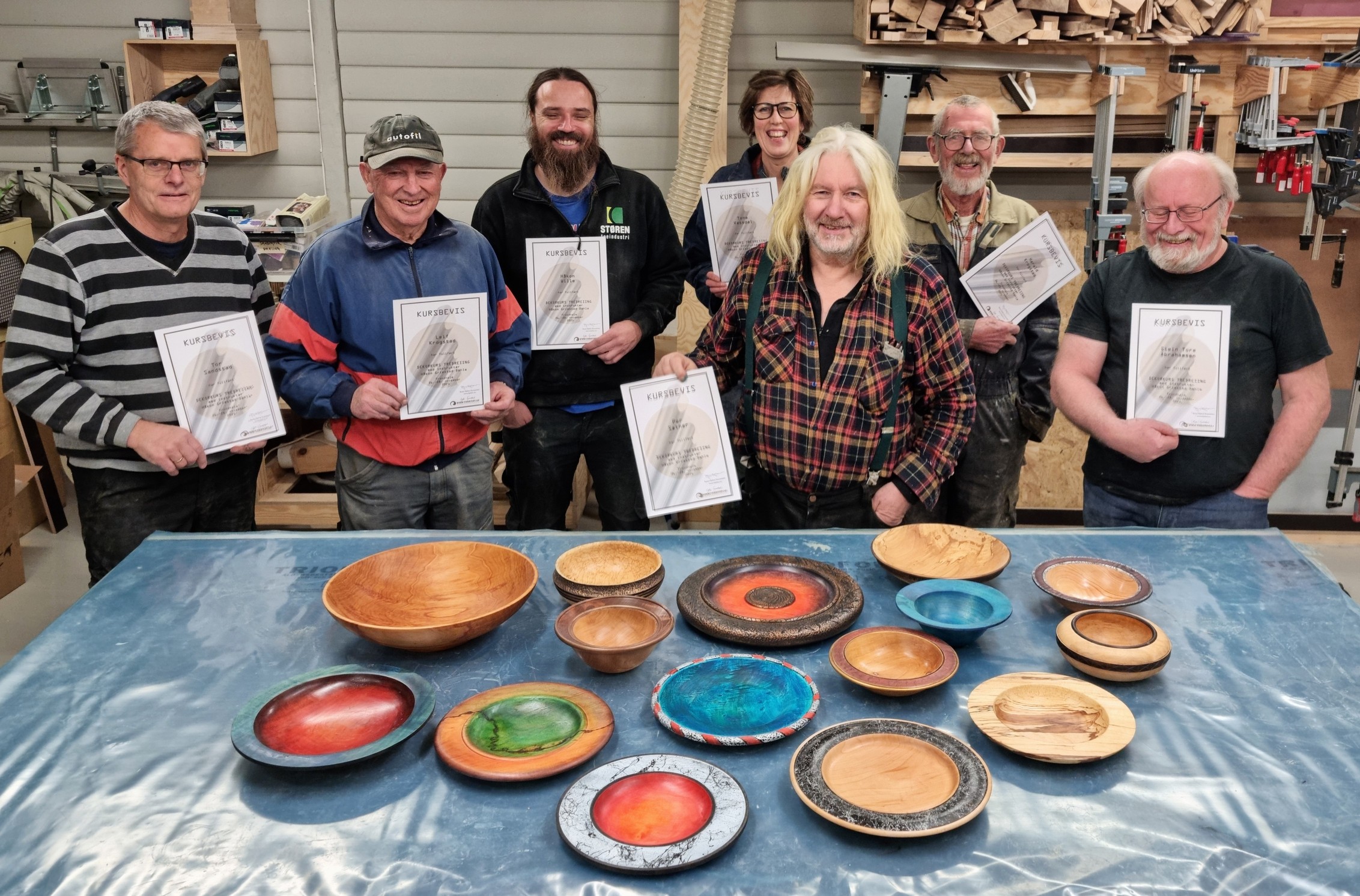 Tredreiekurs dekor/farge Trondheim 1-2-3 November 2024