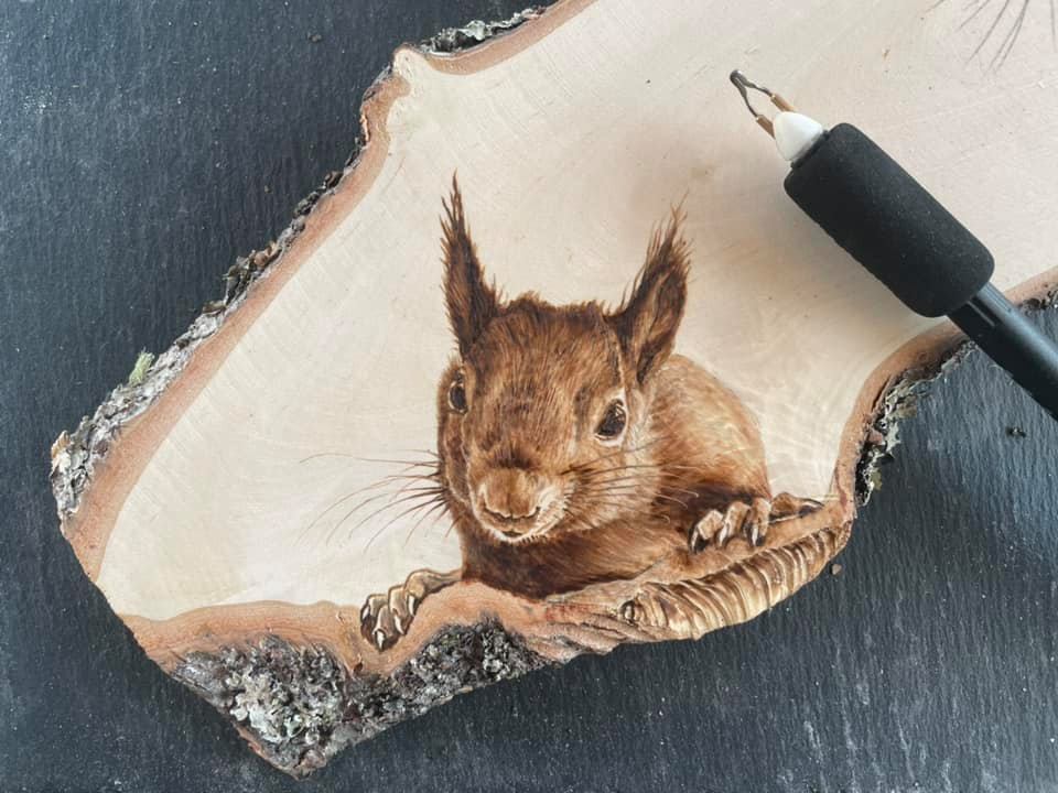 Pyrografi kurs 29-30 Nov 1 des. 2024