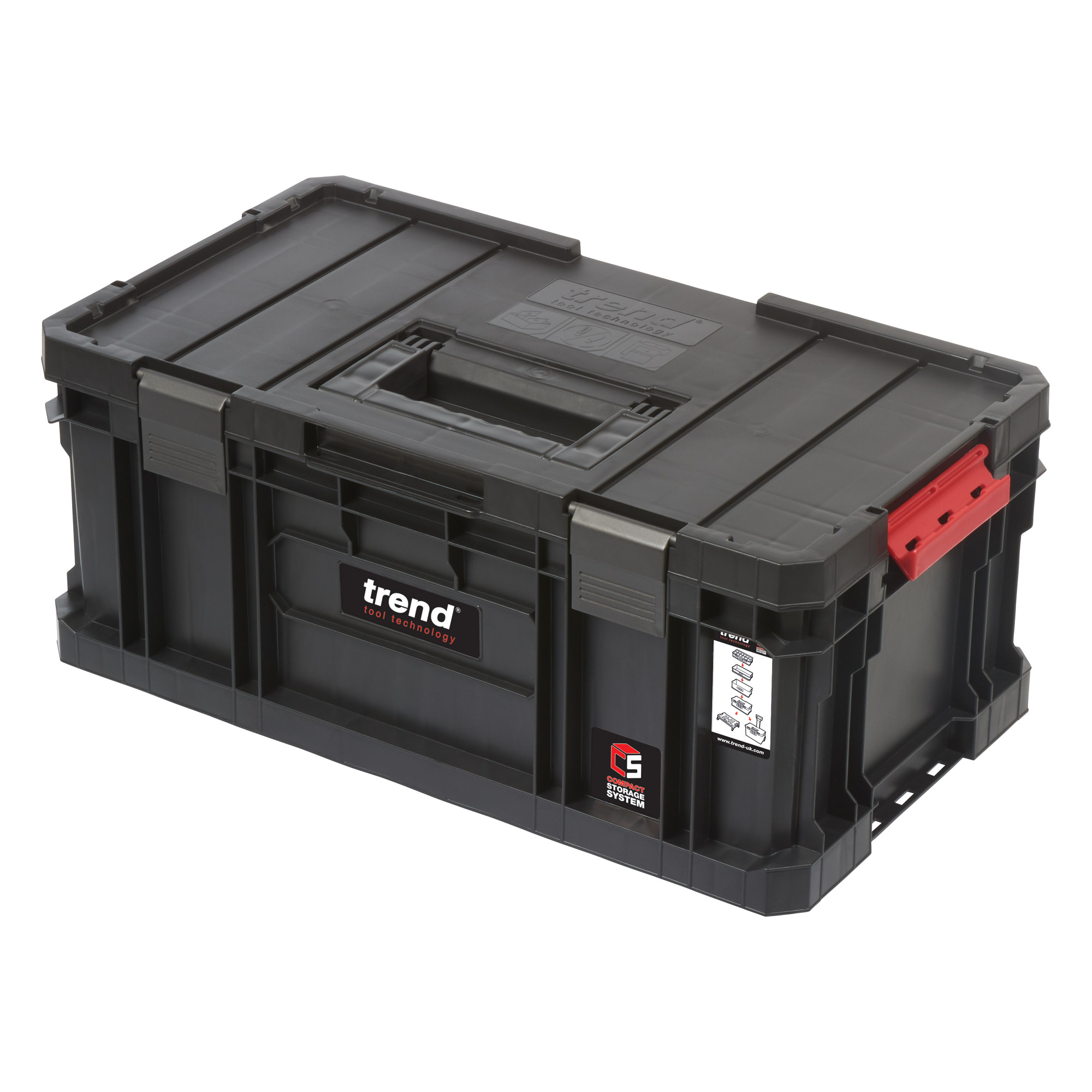 Trend Compact Verktøykasse sett 4dl m/hjul