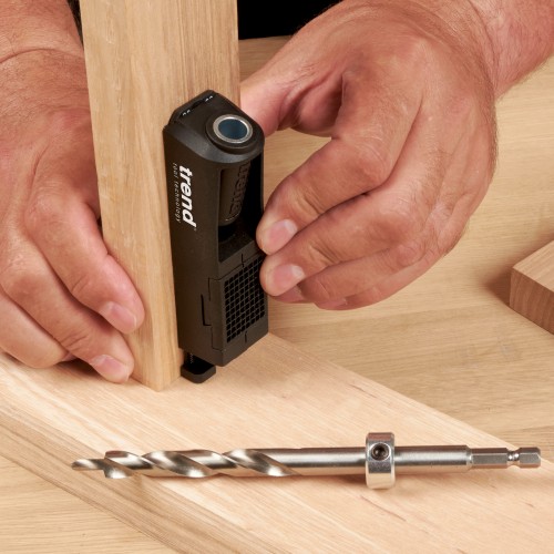 Trend pocket hole jigg 3-i-1 sett