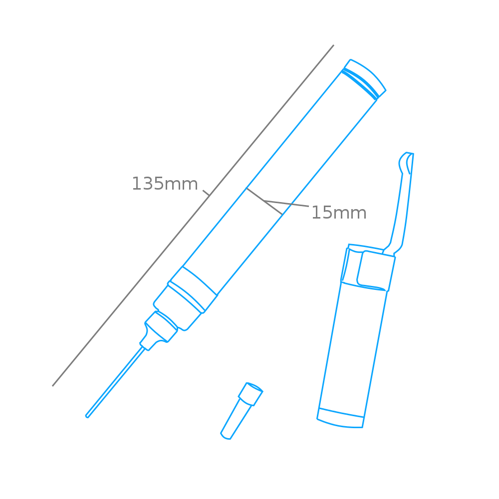 Mc presisjonsoljekanne 7,5cl