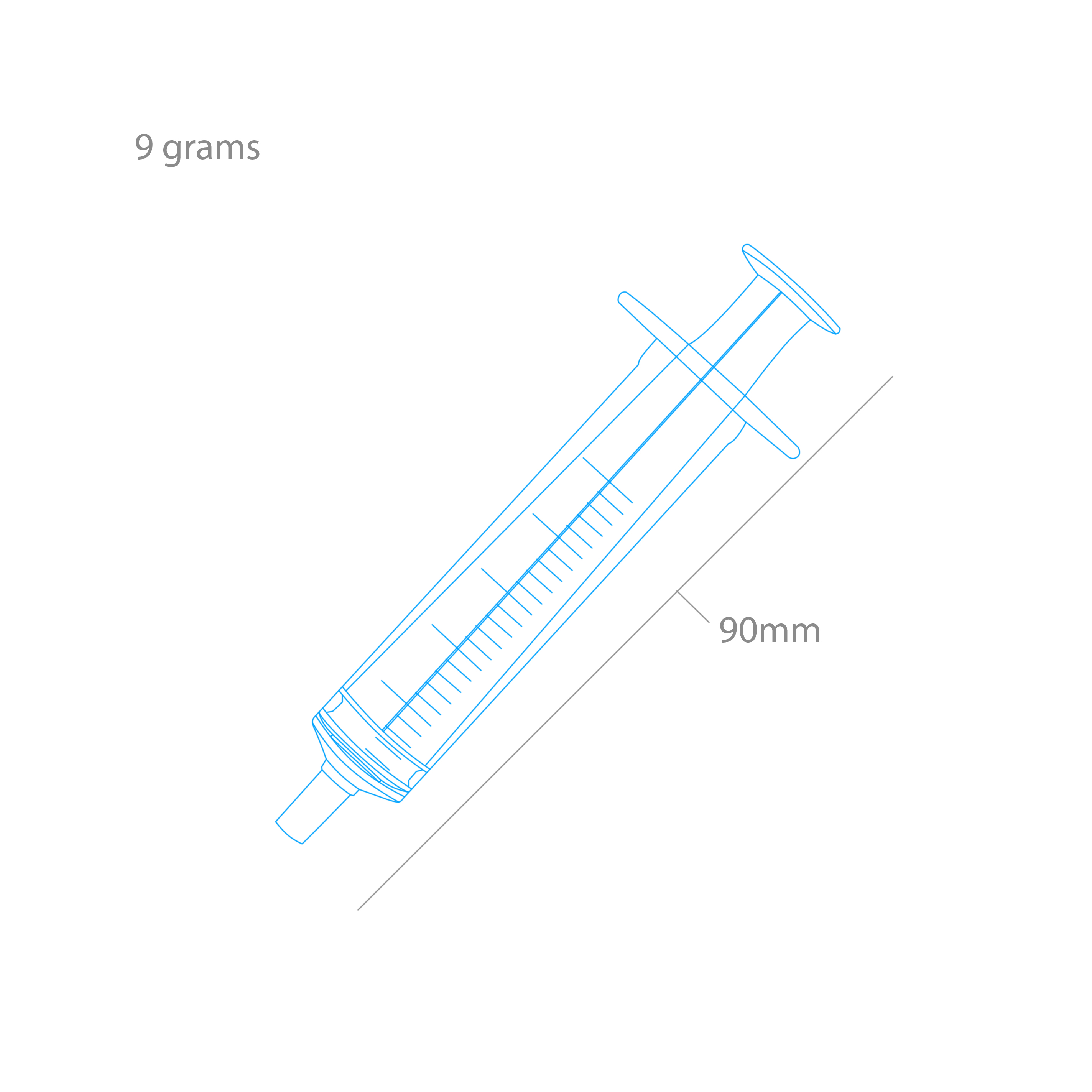 Mc sprøyte 5ml x 3 stk