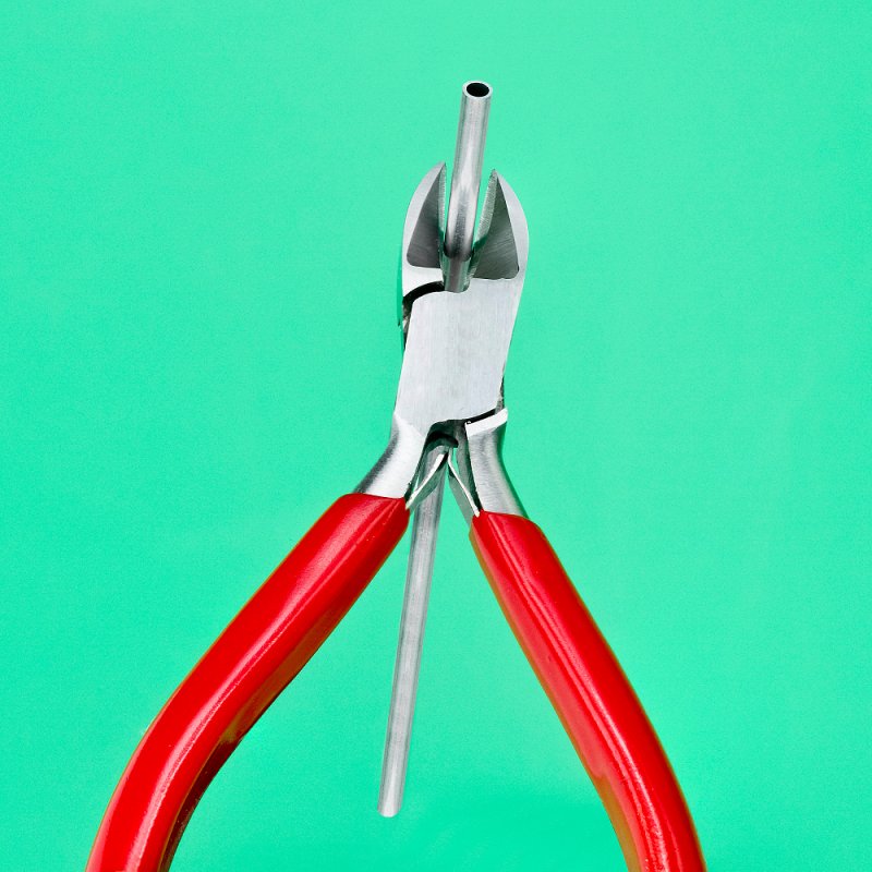 MC sideavbitertang 115mm rød