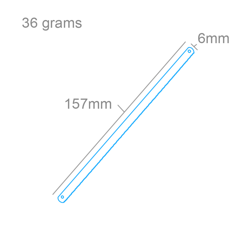 Mc løvsagblader 10stk 157mm
