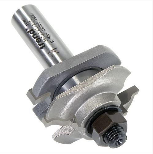 Rammesett fresestål Classic R 4mm ø12mm