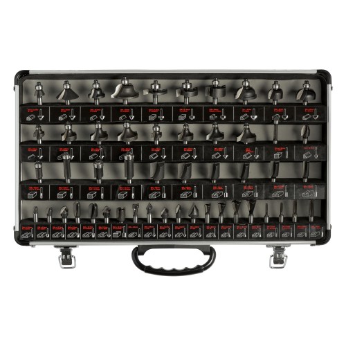 Trend 50 delers fresesett 1/4 skaft m/8mm hylse