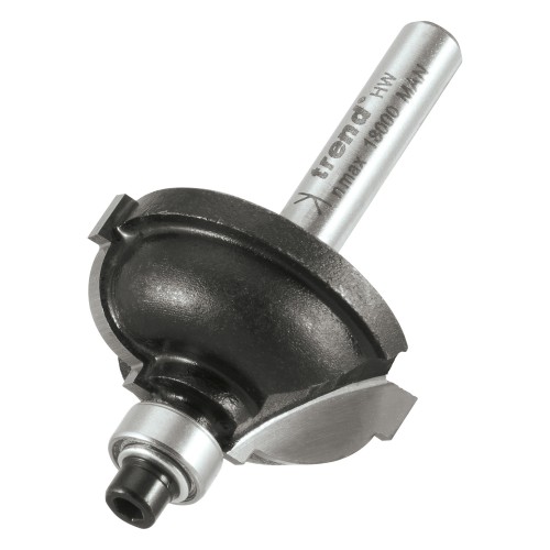 Trend 50 delers fresesett 1/4 skaft m/8mm hylse