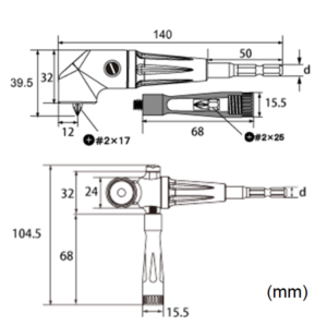 Snappy vinkel skru adaptor MK3